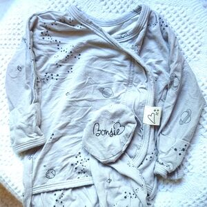 Bonsie Skin to Skin Footie in Galactic